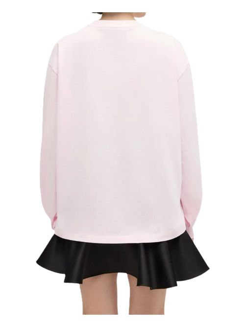 Maglia GANNI con stampa grafica Ganni | A1050059868 CHALK PINK